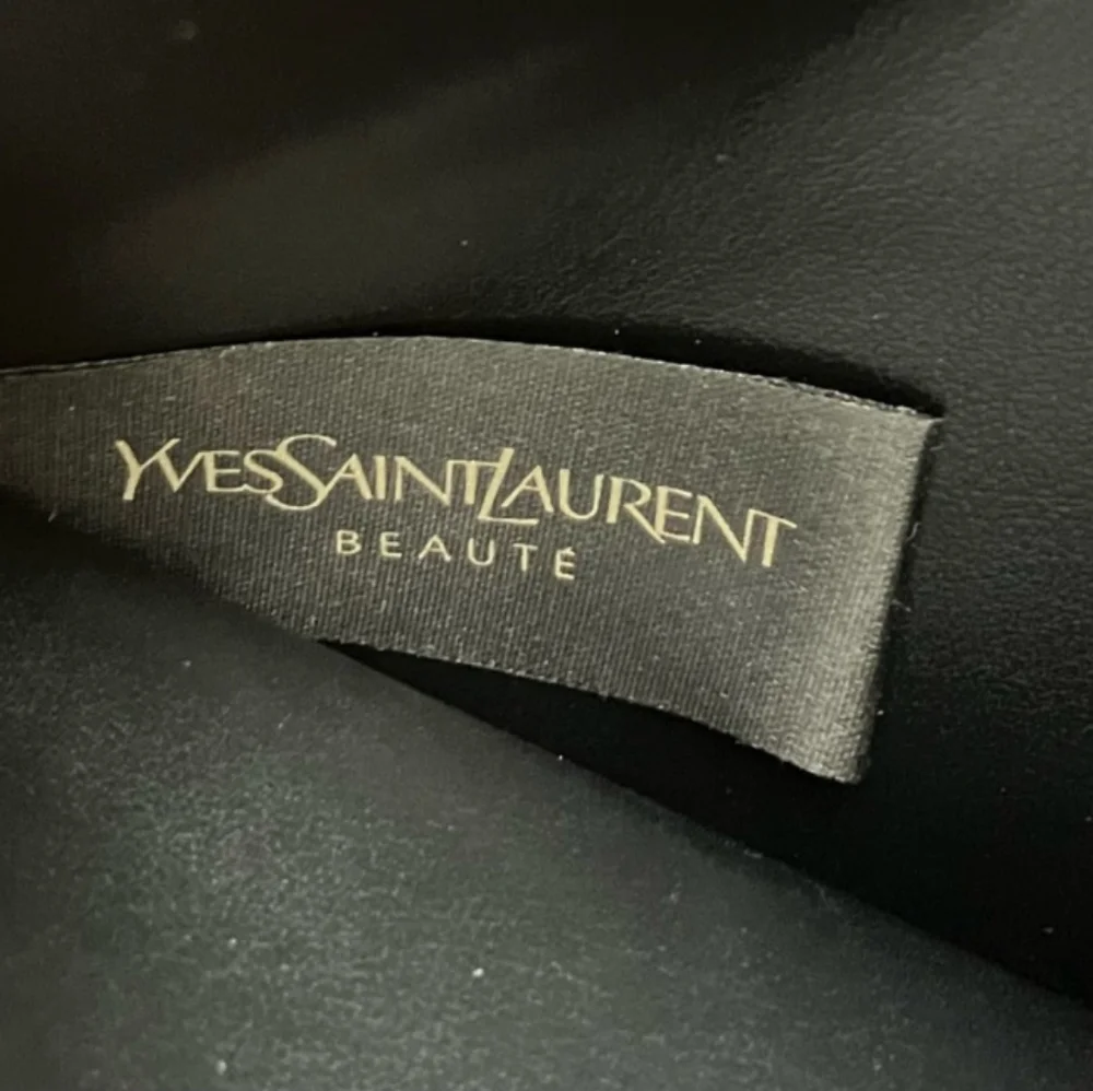 Yves Saint Laurent Beaute Bag Cosmetic Pouch Black 🌟 host pick 🌟